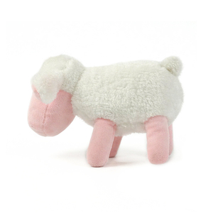 Tùy Chỉnh 100% Polyester Mini Cừu Nhồi Bông Đồ Chơi Siêu Mềm Sang Trọng Thêu Đồ Chơi Với PP Bông Điền Trắng Cừu Lưới Lót - Product Image 5