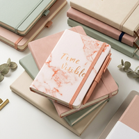 Carnet A5 en cuir PU, reliure cousue, 100 feuilles, impression personnalisée pour le bureau, les voyages et la promotion