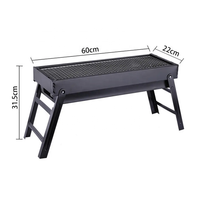 Petit Barbecue Portable pliant Barbecue en plein air Barbecue Camping pique-nique outil