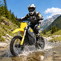 Nouvelle moto électrique 3000W 48V 23.5Ah Vitesse maximale 54Km/h Capacité de charge maximale 120Kg Cadre en alliage d'aluminium Moto électrique