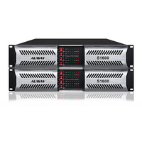 Profesyonel Ses Sistemi Sınıfı H 4 Kanallı Yüksek Güçlü 4 Ohm Metal Turne Sahne Ses Sistemi Güç Amplifikatörü
