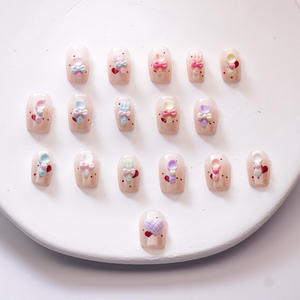 <span class=keywords><strong>Mini</strong></span> charms pour ongles en forme de couverts <span class=keywords><strong>macaron</strong></span> - Petits fourchettes et cuillères 3D pour un nail art kawaii fantaisiste - Product Image 4