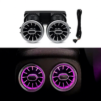 Diffuseur d'air arrière à LED avec éclairage d'ambiance 64 couleurs pour Mercedes Benz E-Coupe CLS G-Class W238 W463 C257