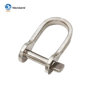 HIDEA Manille plate demi-ronde à mâchoires larges en acier inoxydable 304 316 de qualité <span class=keywords><strong>marine</strong></span> légère, capacité de levage 0,01 à 0,10 tonne (WLL) - Product Image 5