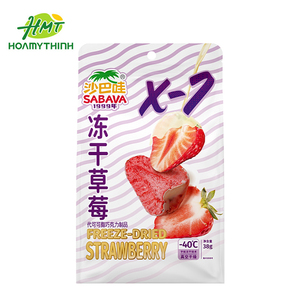 ขนมสตรอเบอร์รี่กรอบแช่แข็งหวาน40กรัมสำหรับเวลาว่าง - Product Image 2