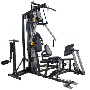 Entrenador de fuerza integrado Ejercicio de fuerza ajustable Equipo de gimnasio multifuncional de 3 estaciones - Product Image 3