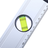 Niveau à bulle en aluminium 300 600 800 1000 mm Argent Haute Précision Magnétique pour Usage Domestique et Industriel, Règle de Nivellement Solide en Fonte