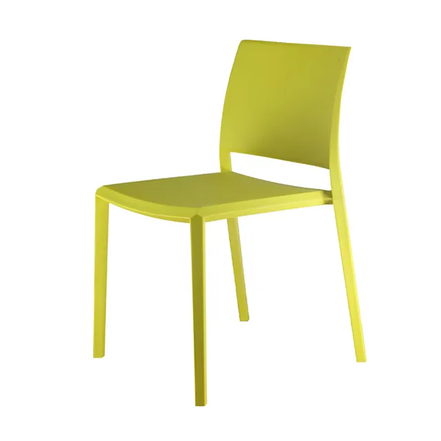 מודרני איטלקי stackable פלסטיק pp מעצב חיצוני דגם אוכל מסעדה כיסאות