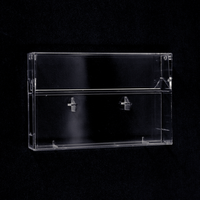 Vente en gros d'étuis à cassettes rétro transparents de haute qualité étui vide en plastique étui vierge pour cassettes audio avec moyeux/broches