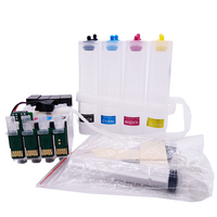 Système d'Encre Continu Vide 405XL avec Puce pour Epson WF-4830 WF-4820 WF-3820 WF-7830 WF-7835 WF-7840