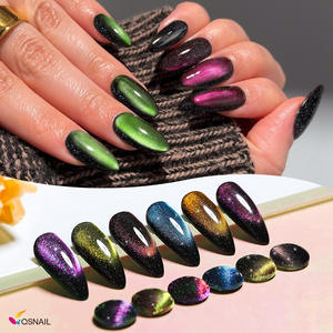 Esmalte de uñas en gel UV Cat Eye de larga duración 15 ml con logotipo personalizado más de 80 colores uso en Salón Libre de HEMA Volumen de 15 ml - Product Image 5