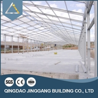 Ferme de volaille de grande taille en acier léger, abri agricole pre-plucked avec Structure en acier, construction de automobiles, fournisseur chinois