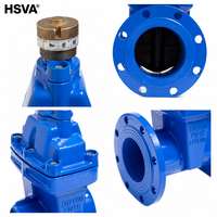 Vanne à opercule à bride HSVA DN100 en fonte ductile verrouillable