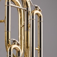 OEM BB Tone Gold Lacquer Brass Music Instrument Baritone