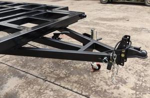 Remolque de Viaje de 4 Ruedas con Capacidad de Carga de 4000 kg para Acampar, Viajar, Transportar Contenedores - Product Image 5
