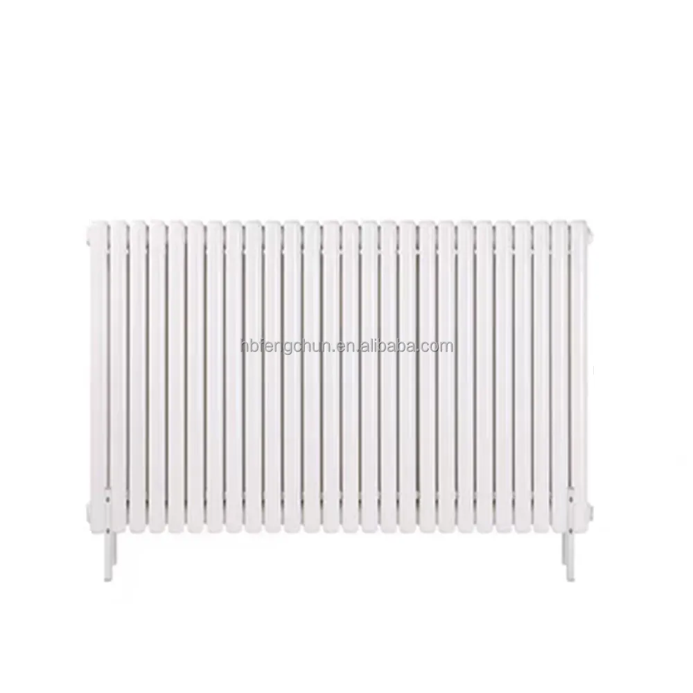 Radiateur de chauffage à eau chaude Homeradiating de haute qualité Double radiateur de conception ovale pour le chauffage