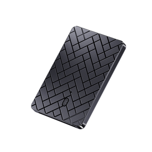 Mini traceur GPS avec bouton SOS, batterie rechargeable, localisateur portable noir pour clés, contrôle par application Android, positionnement GPS - Product Image 1