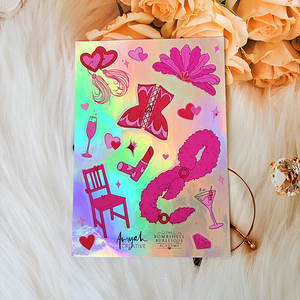 Pegatinas Personalizadas, Impresión de Adhesivos Personalizados, Vinilo con Logotipo, Pegatinas con Brillo, Pegatinas Troqueladas, Hojas de Pegatinas - Product Image 4