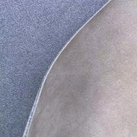 Tissu en microfibre véritable, daim, ignifuge, respirant, pour vêtements, sacs, canapés, ameublement, textile de maison, gaufrage EVA
