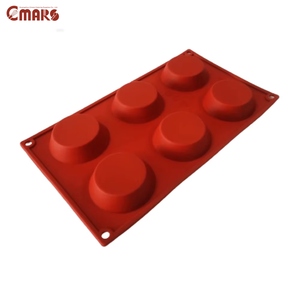 Moules de cuisson en silicone pour gâteaux et donuts : <span class=keywords><strong>Savarin</strong></span> moyen 8 cavités, Grand <span class=keywords><strong>Savarin</strong></span> 6 cavités, Petites ovales 16 cavités, Tartellettes 30x17.5x2cm - Product Image 3