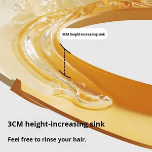 Bonnet de douche imperméable pour bébé avec protection des oreilles et des yeux, bande magique réglable, motif animal de dessin animé pour le bain des enfants - Product Image 2