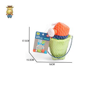 Ensemble de 7 seaux de plage pour enfants, seau à sable, pelle, râteau, arrosoir, moules d'animaux marins, PP+PE, jouets de plage d'été - Product Image 5