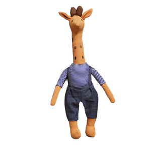 Popolare Peluche a Forma di Giraffa per E-commerce Transfrontaliero, Bambola a Forma di <span class=keywords><strong>Cervo</strong></span>, Peluche Confortevole, Regalo di Compleanno per Bambini - Product Image 1