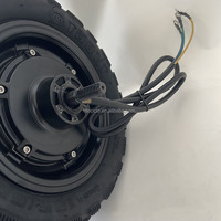 120-200 Km/h 13 pouces 60V 72V 120V 7000W moteur de roue électrique sans brosse moteur de moyeu de Scooter électrique avec pneu sous vide Hall Sesnor