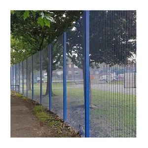 For Building And Safety Use Factory Supply Powder Coated Galvanized 358 Security Anti Climb Fence