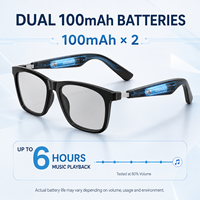 Lunettes Intelligentes avec Caméra, Enregistrement Vidéo 720P, Traduction IA en Temps Réel Mains Libres, Étanchéité IPX5, Vente en Gros