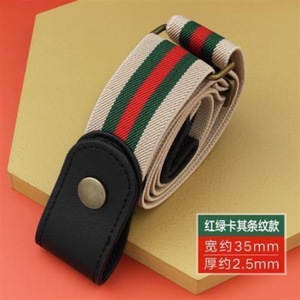 Banda de cintura elástica Ins Cinturón de jeans de ocio versátil ajustable Sin hebilla Fácil de usar Soporte de cintura Cinturón <span class=keywords><strong>invisible</strong></span> Cinturón de mujer - Product Image 4