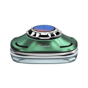 Solar-Powered Glass <strong>Car</strong> Air Freshener &amp; Essential Oil Aromatherapy <strong>Diffuser</strong> with Phone Reminder for Seat Use - Product Image 1