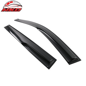 Convient pour Toyota Highlander 08-13, visières de fenêtre style Mugen, adhésives, acryliques, 4 pièces - Product Image 3