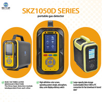 SKZ1050D-O2 Analyseur multi-gaz portable d'oxygène et de gaz combustibles avec enregistreur de données, alarme sonore, haute précision, en métal, personnalisable