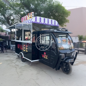Remolque de Comida Rápida Móvil de Alta Calidad 2025, Caravana de Comida con Equipo Básico, Triciclo de Comida en Existencia - Product Image 1