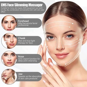 Masseur facial multifonctionnel portable pour le cou et le visage, appareil de soin de la peau et anti double menton - Product Image 3
