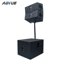 Subwoofers passifs professionnels V918 de 18 pouces en néodyme pour scène extérieure avec amplificateur