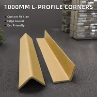 Protection d'angle en carton robuste en forme de L sur mesure pour la logistique d'entrepôt - Vente en gros usine