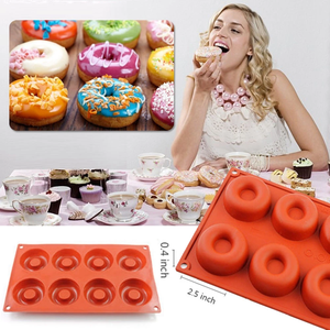 <span class=keywords><strong>Moule</strong></span> à beignets en <span class=keywords><strong>silicone</strong></span> de qualité alimentaire sans BPA, <span class=keywords><strong>moule</strong></span> à muffins, à cupcakes, à bagels, plateau de cuisson rond, forme de cœur, de fleur, <span class=keywords><strong>moule</strong></span> à crêpes - Product Image 1