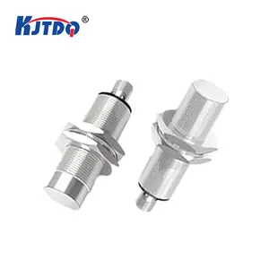 Kjt M18 Connector Metalen Gezicht Inductieve Nabijheid Sensor Connector Plug Npn Pnp Geen Nc 12V 24V