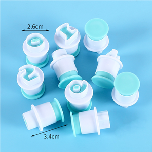 Oferta Especial: <span class=keywords><strong>Molde</strong></span> de Corte y Prensado de 26 Letras y Números para Fondant, Galletas y Bizcochos con Resorte, Herramientas para Decoración de Pasteles - Product Image 6