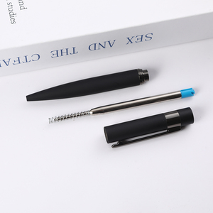 Meilleure qualité cadeau d'affaires haut de gamme Logo personnalisé stylo à bille caoutchouc métal givré mat Design sophistiqué pour - Product Image 5