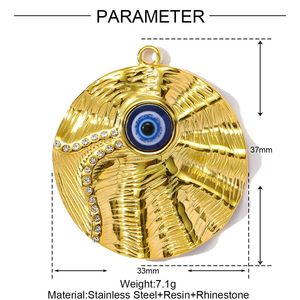 จี้รูปผีเสื้อสแตนเลสสตีลงานแฮนด์เมดระดับไฮเอนด์ ดีไซน์ดอกไม้ประดับดวงตา สวยงามน่ารัก เหมาะสำหรับทำเครื่องประดับแฟชั่น - Product Image 6