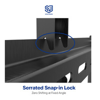 Senjiang T68 Grosir Kustom Bracket Dinding TV Tetap untuk TV Layar Datar 32-75 Inch, Dudukan Dinding TV untuk Rumah