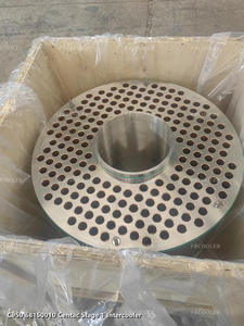 Enfriador de gas Enfriador de aire <span class=keywords><strong>Centac</strong></span> 3CII90M3 Intercooler Aftercooler <span class=keywords><strong>C700</strong></span> Enfriador de compresor de aire con tubos de cobre - Product Image 3