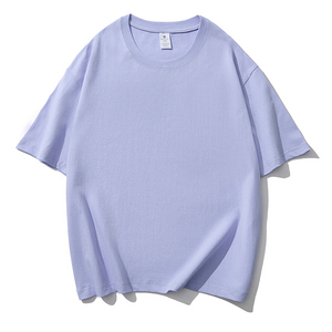 T-shirt tendance en coton pur à manches courtes, coupe oversize, tissu 220 grammes, anti-boulochage, décontracté, sérigraphie - Product Image 5