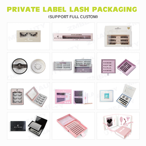 En gros Kit d'extensions de cils <span class=keywords><strong>Manga</strong></span> Spike Lashes, cils en grappe effilés avec cils inférieurs volumineux effet œil de renard, cils en grappe mixtes - Product Image 5