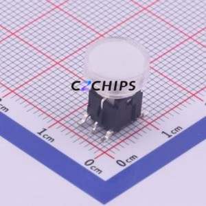 K6-6272S01 Tactile Switch SMD Switch ( Operating Force: 1.6N )( Mounting Type: Vertical Mount )( Switch Height: 13mm ) - Product Image 1