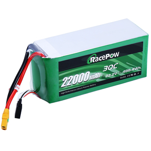 แบตเตอรี่ลิเธียมแบบชาร์จไฟได้ชนิดแพ็คนุ่ม 12S1P 44.4V 30C 22000mAh สำหรับโดรนพ่นยา UAV รุ่น RP1090190 แบตเตอรี่ลิเธียมแบบชาร์จไฟได้ - Product Image 4