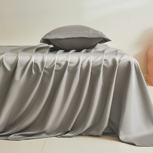 Style Class a <span class=keywords><strong>Drap</strong></span> de lit King Size en soie glacée lavée à l'<span class=keywords><strong>eau</strong></span> 300 fils/cm² Série Dream Home personnalisable - Product Image 3